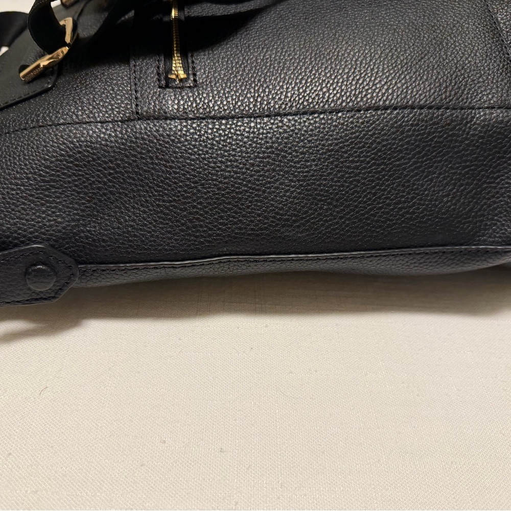 Black Leather Backpack - image 7